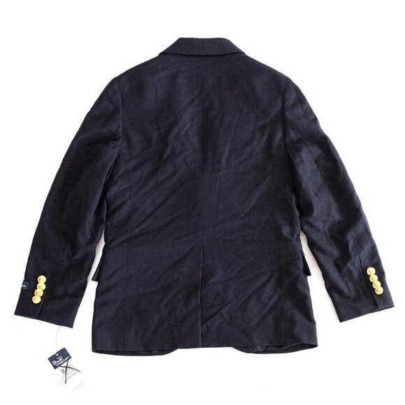 Polo Ralph Lauren The Iconic Doeskin Blazer Little Boys' Navy $475 - Size 8Y New - Picture 4 of 11